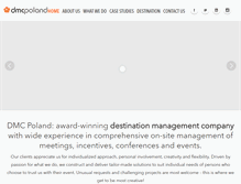 Tablet Screenshot of dmcpoland.com